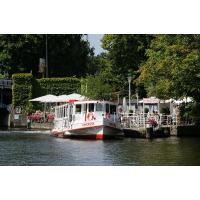 2950_1882 Der Alsterdampfer AMMERSBEK der Hamburger Alsterflotte im Alsterkanal. | Alsterschiffe - Fahrgastschiffe auf der Alster und den Hamburger Kanälen.